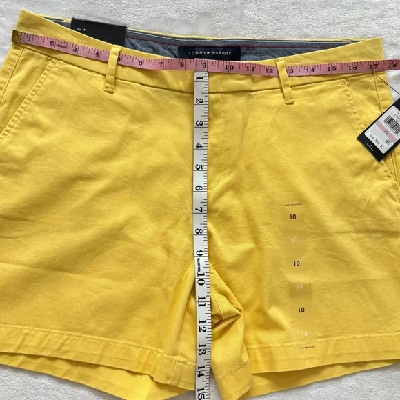 TOMMY HILFIGER Citronella Hollywood Classic 5" Short--10 - Picture 11 of 12